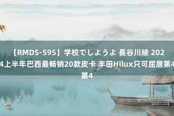 【RMDS-595】学校でしようよ 長谷川綾 2024上半年巴西最畅销20款皮卡 丰田Hilux只可屈居第4