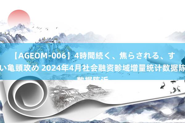 【AGEOM-006】4時間続く、焦らされる、すごい亀頭攻め 2024年4月社会融资畛域增量统计数据陈诉